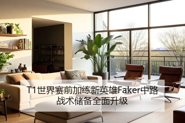 T1世界赛前加练新英雄Faker中路战术储备全面升级